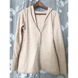 Banana Republic striped hooded sweater